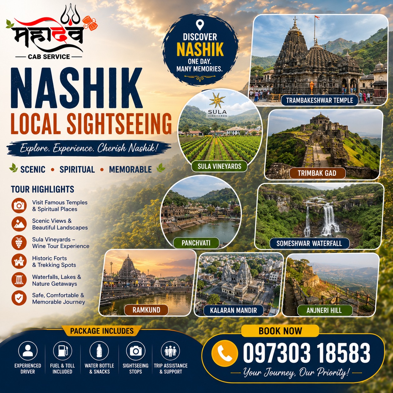 Trimbakeshwar Temple near Nashik